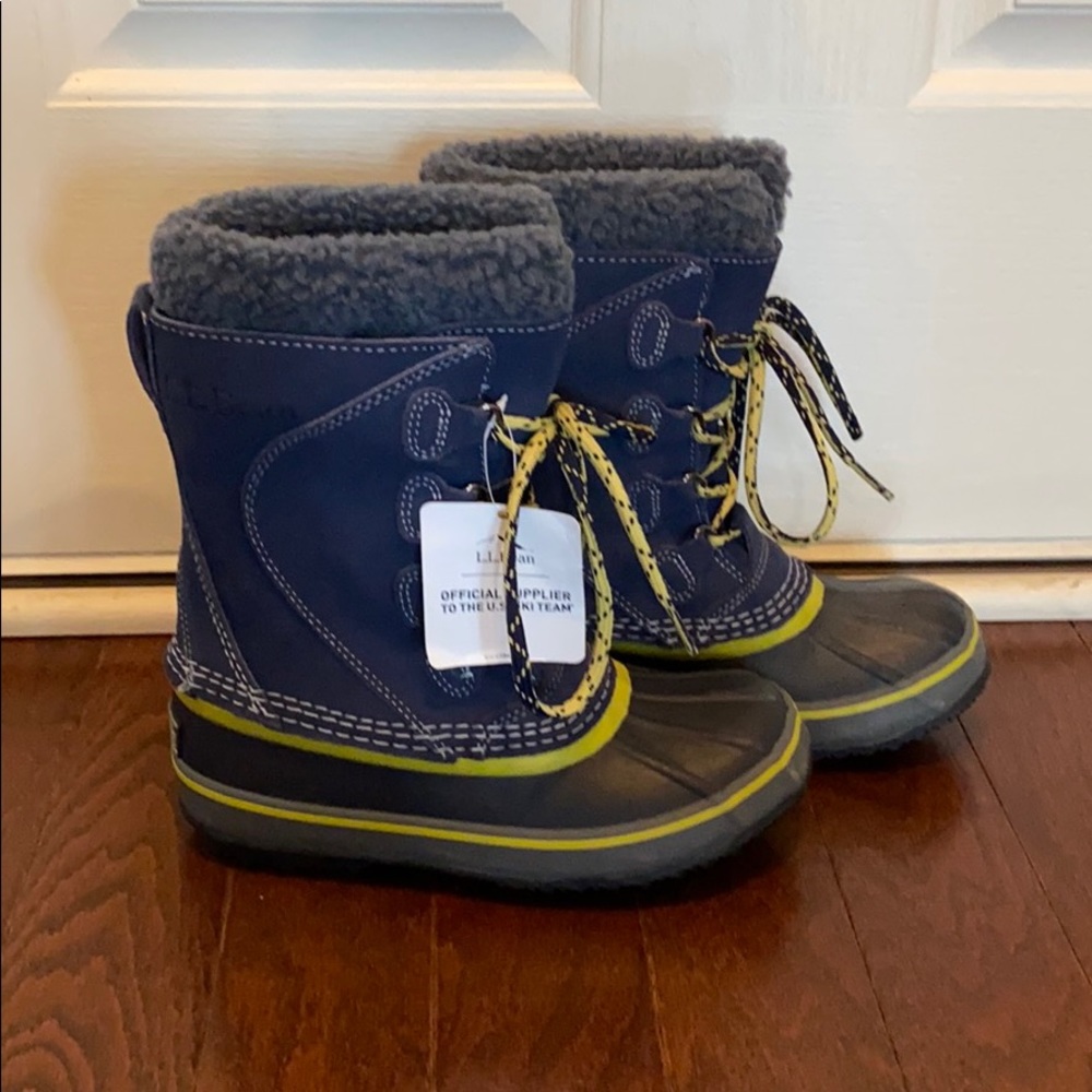 Size 1 LL Bean waterproof, insulated boots